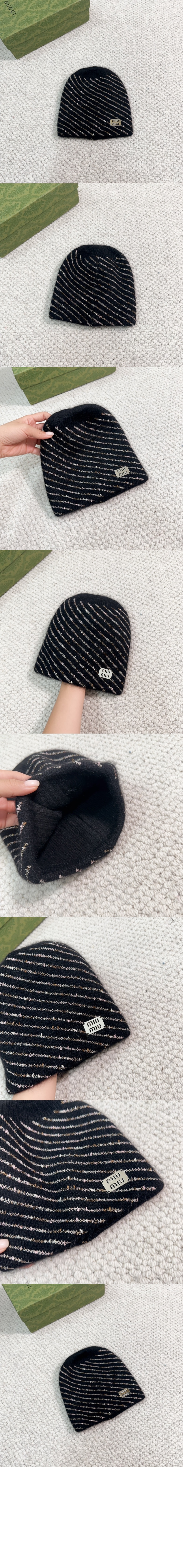 미우미우 니트모자 5HC737