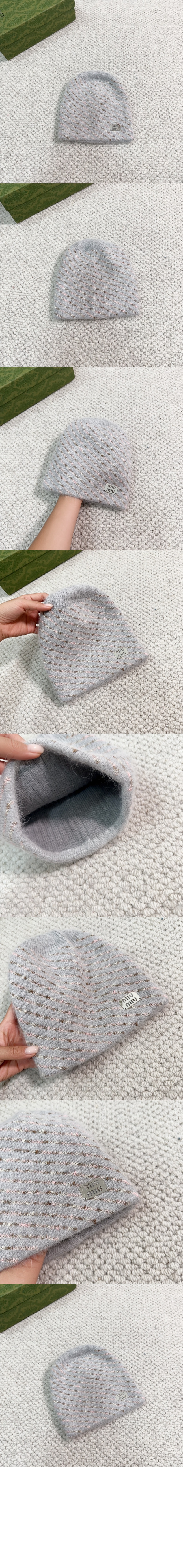 미우미우 니트모자 5HC737