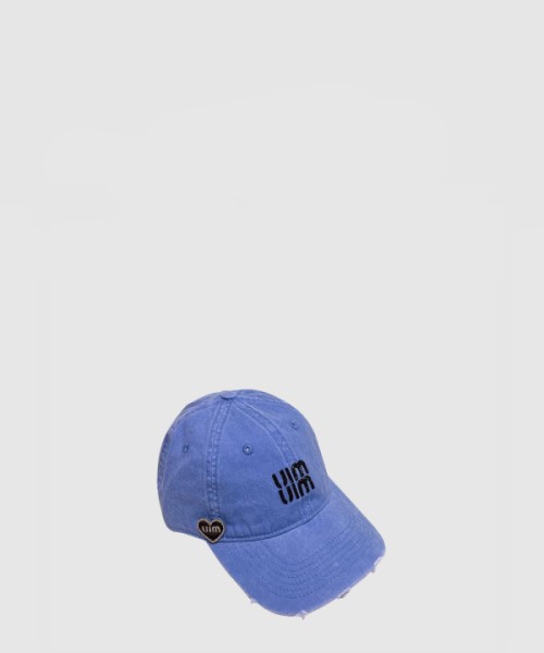 미우미우 데님 베이스볼 캡 5HC993