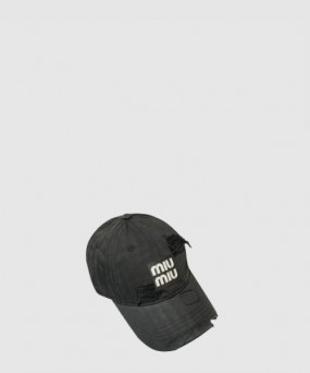 미우미우 베이스볼 캡 5HC661