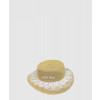 미우미우 우븐 패브릭 모자 5HC117