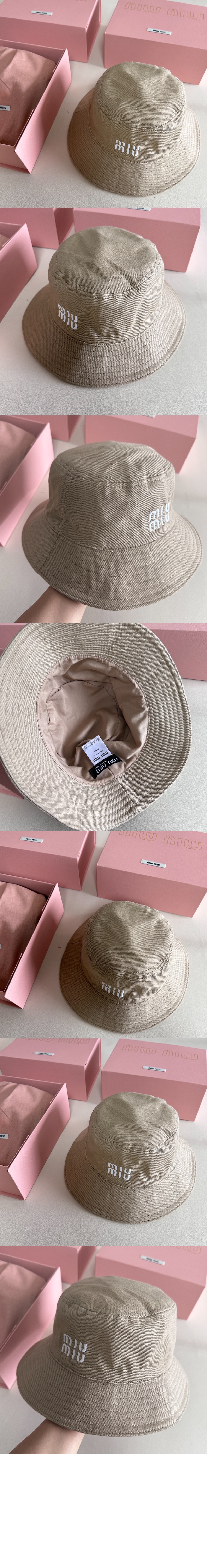 미우미우 드릴 햇 5HC341