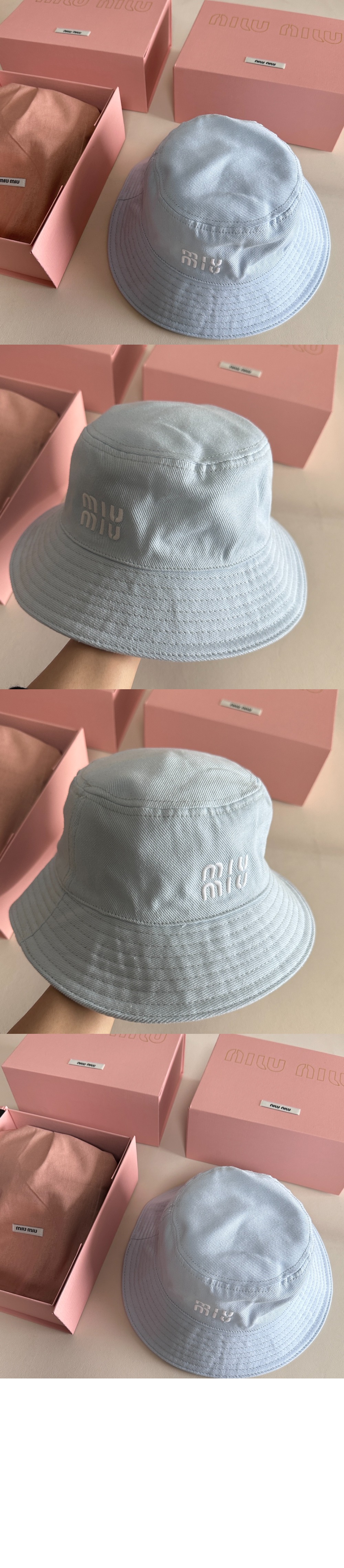 미우미우 드릴 햇 5HC341