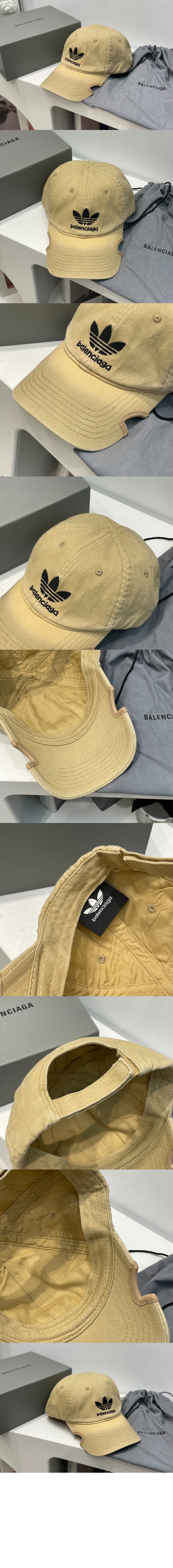 발렌시아가 로고 베이스볼 캡 723749