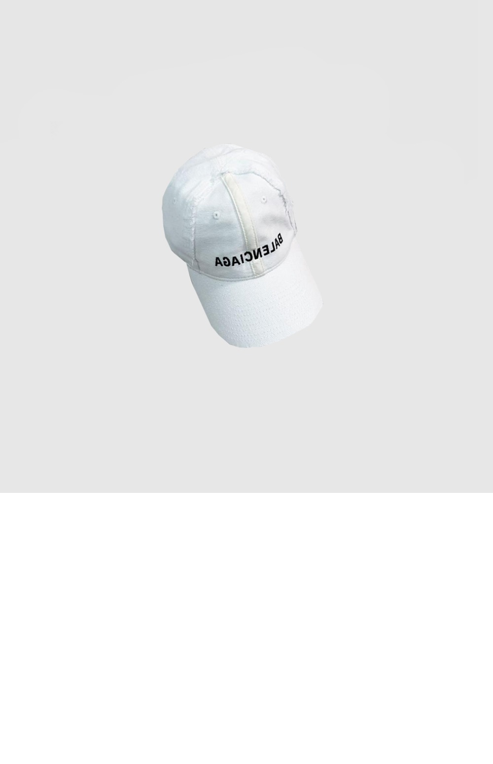 발렌시아가 로고 베이스볼 캡 723773