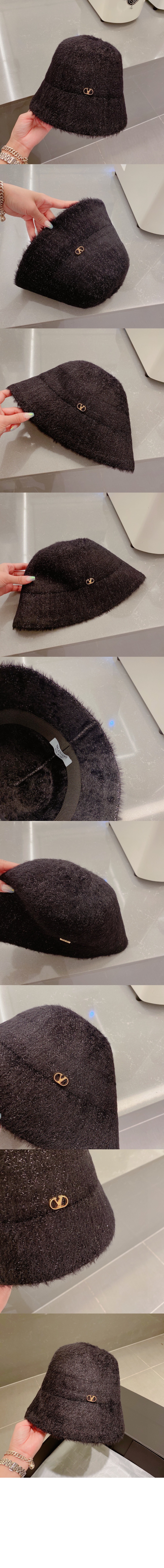 발렌티노 램스울 벙거지