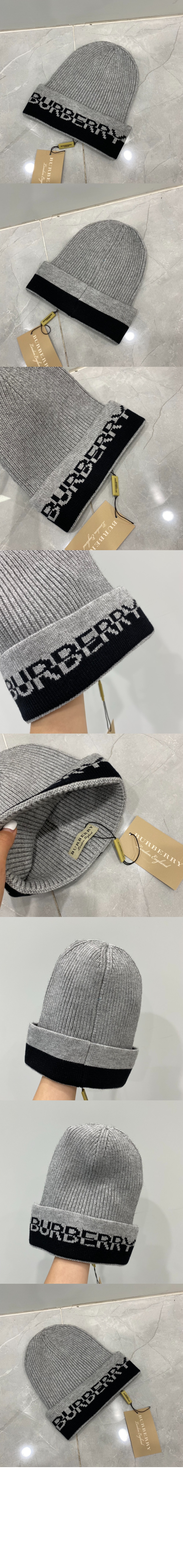 버버리 니트 비니 8057621