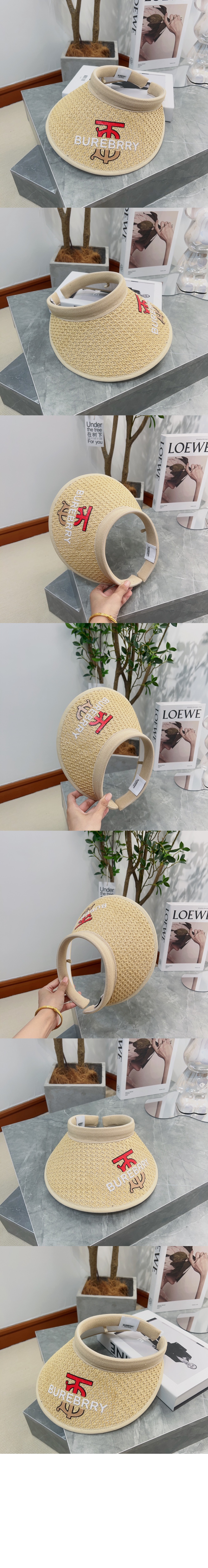 버버리 선캡 8068716