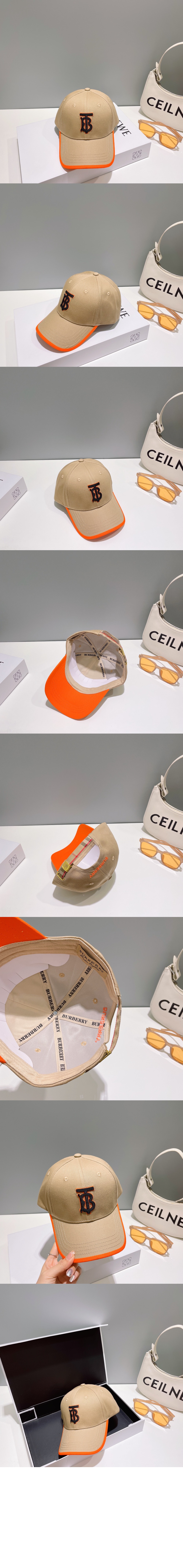 버버리 베이스볼 캡 8016874