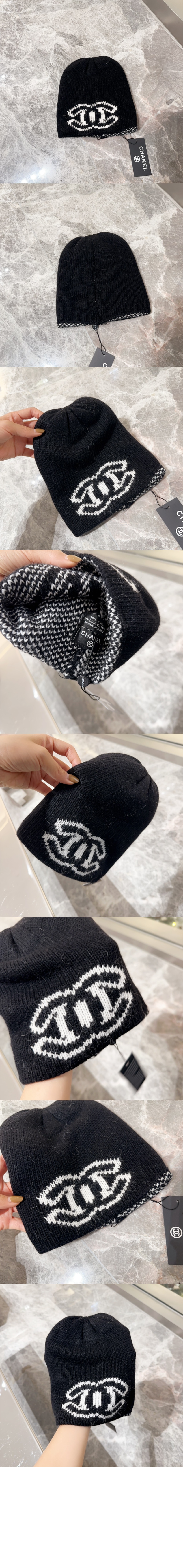 샤넬 니트모자 AA4371