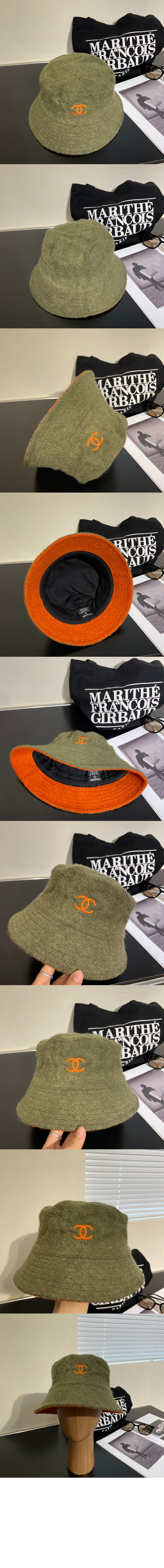 샤넬 캐시미어 버킷햇 AA8893