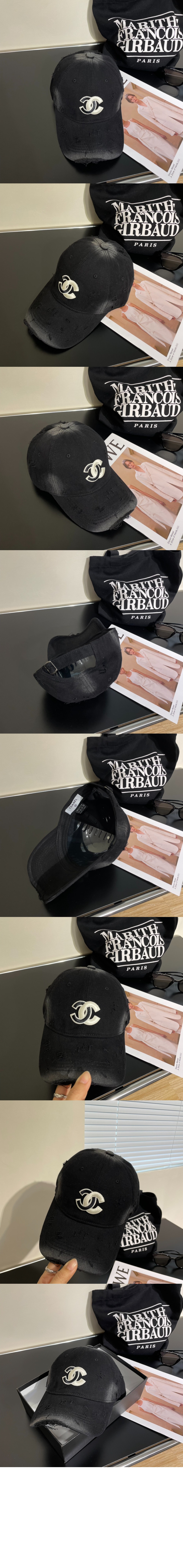 샤넬 베이스볼 캡 AA6353