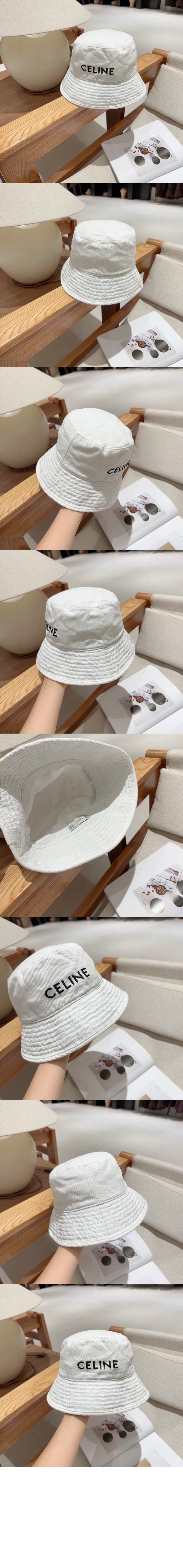 샤넬 데님 벙거지 2A62U3