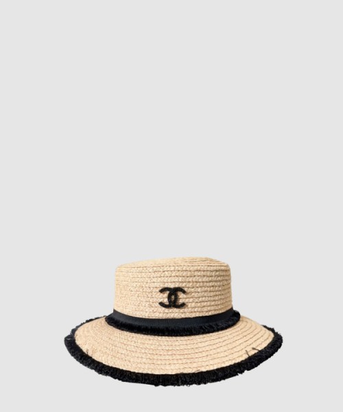 샤넬 밀짚모자 선캡 AA8652