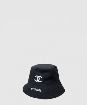 샤넬 CC 로고 버킷햇 AA6372