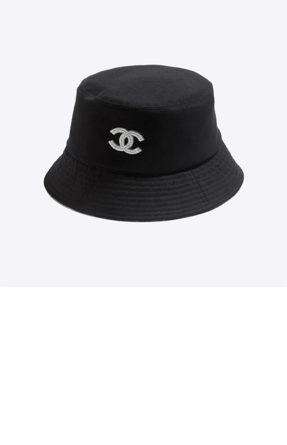 샤넬 로고 버킷햇 AA8956