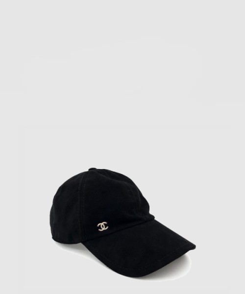 샤넬 로고 베이스볼 캡 AA9468