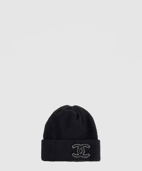 샤넬 로고 비니 AA2718