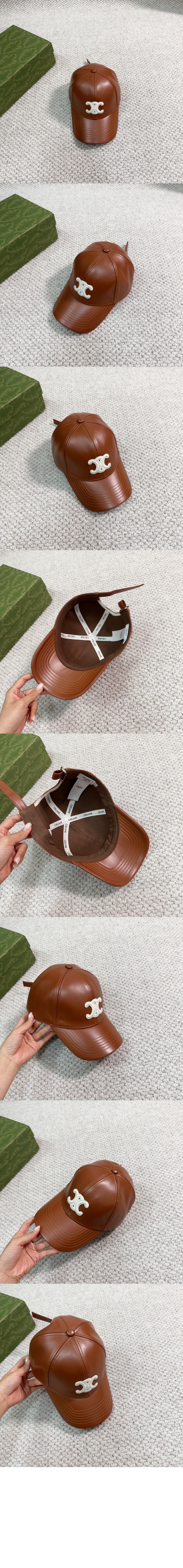 셀린느 개선문 자수 베이스볼 캡 2A81B3