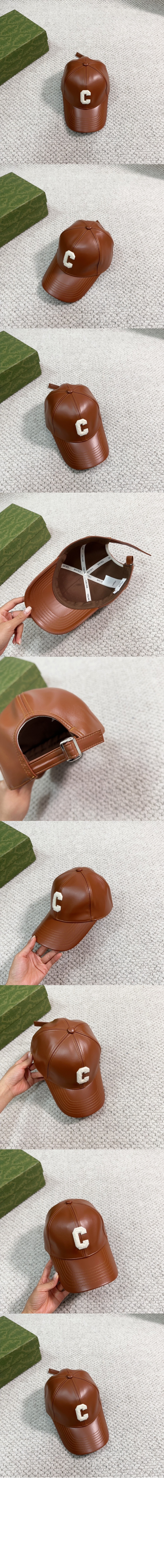 셀린느 개선문 자수 베이스볼 캡 2A81B3