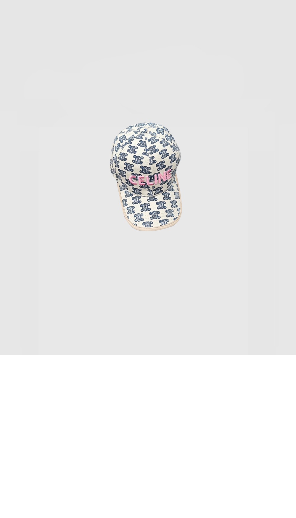 셀린느 자수 베이스볼 캡 2A9674