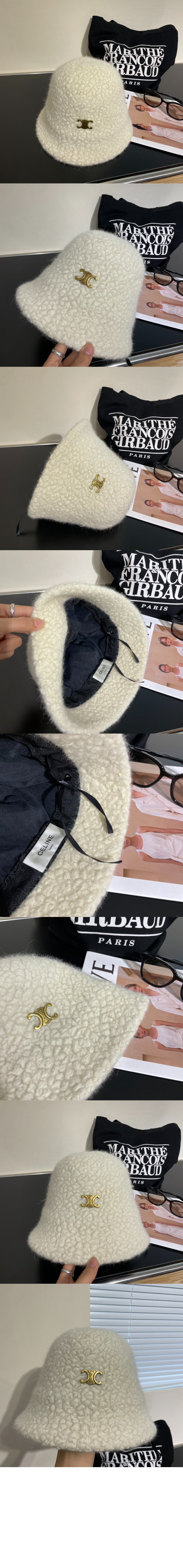 셀린느 뽀글이 벙거지 2A3751