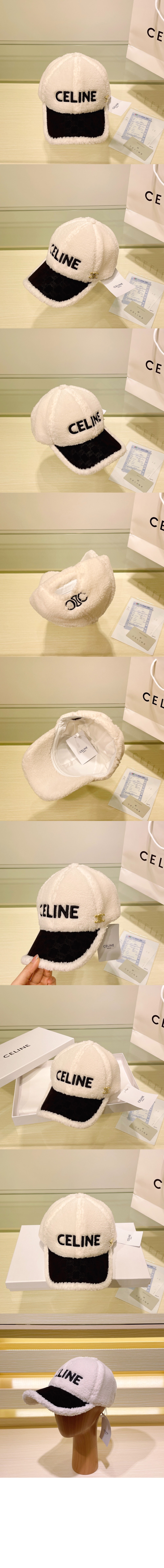 셀린느 램스울 베이스볼 캡 2A79B4