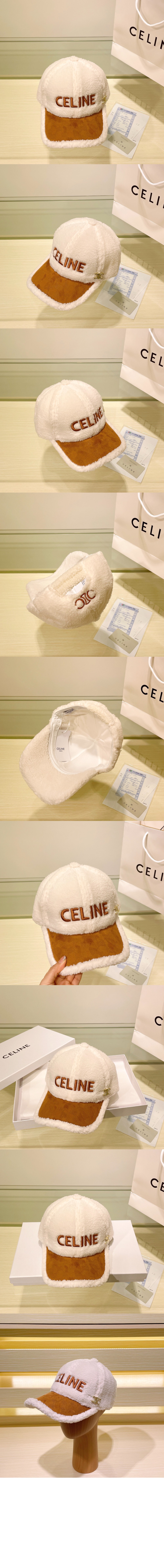 셀린느 램스울 베이스볼 캡 2A79B4