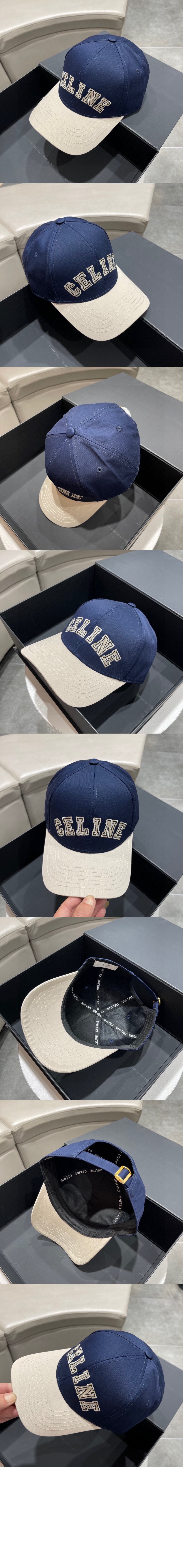 셀린느 콜레지 베이스볼 캡 2AK049