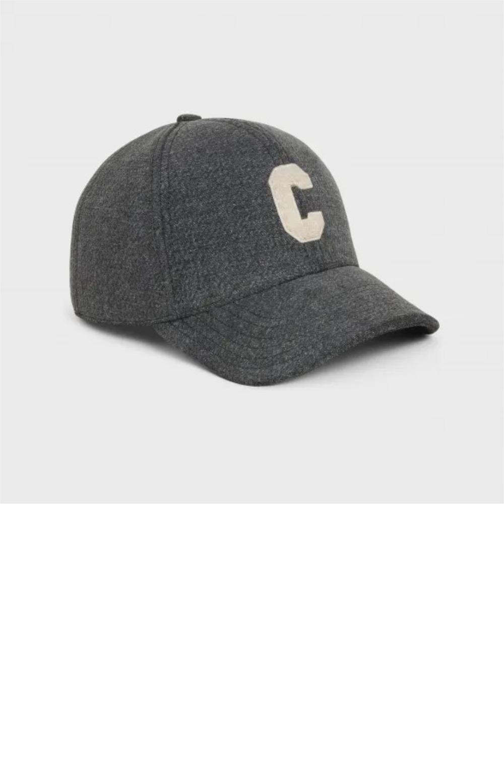 셀린느 로고 베이스볼 캡 2AUY89