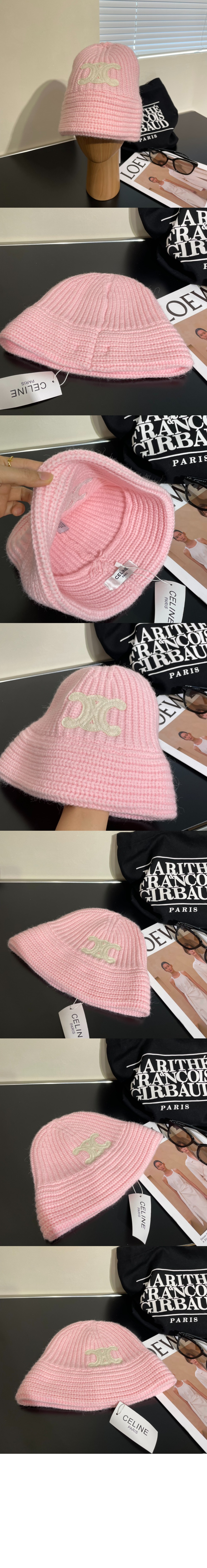 셀린느 크로셰 버킷햇 2A48T9