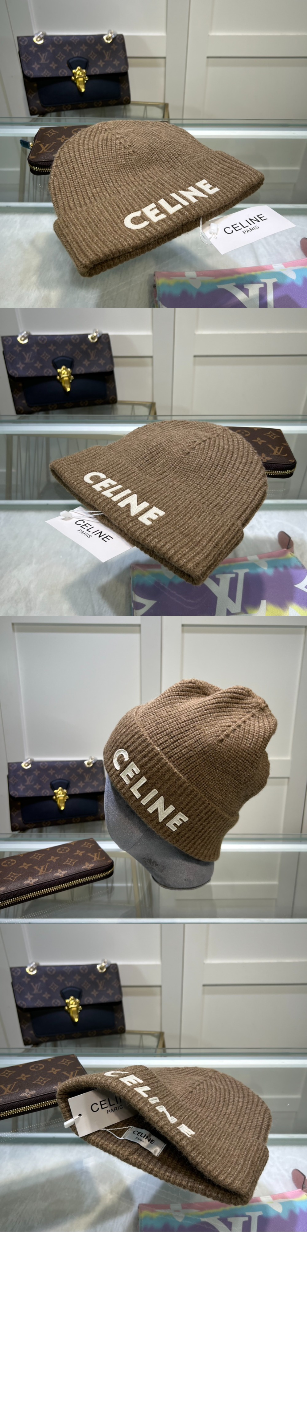 셀린느 니트 비니 2A45T2