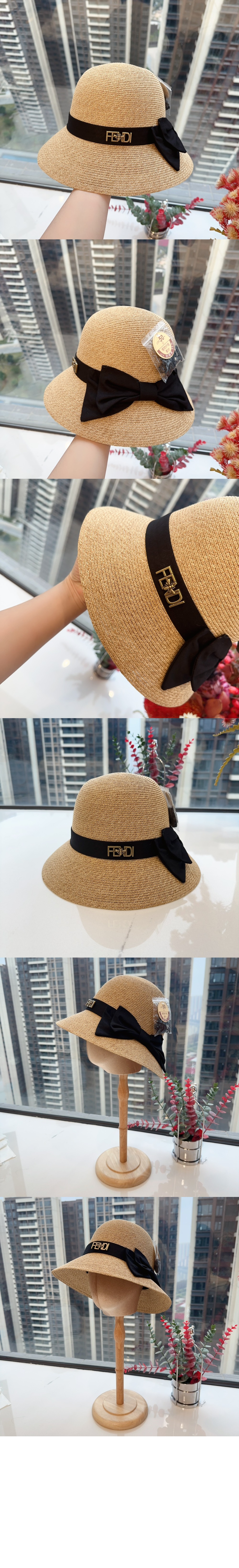 펜디 선캡 FXQ489