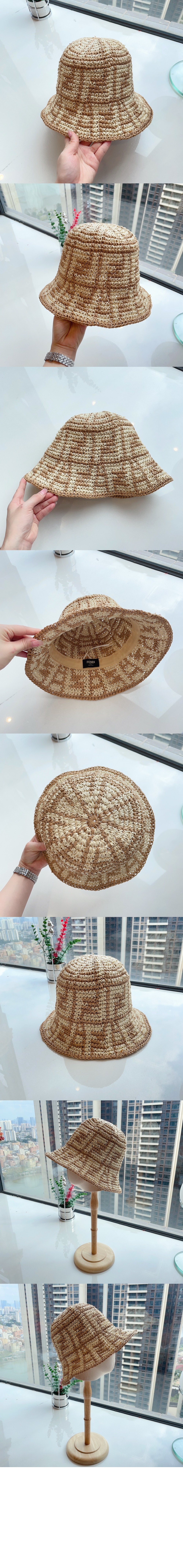 펜디 니트 벙거지 FXQ571