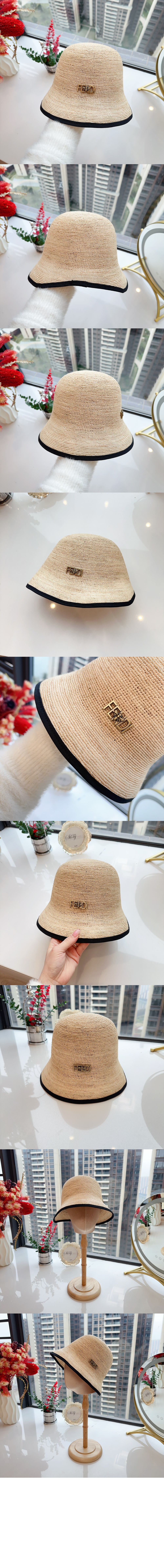 펜디 니트 벙거지 FXQ684