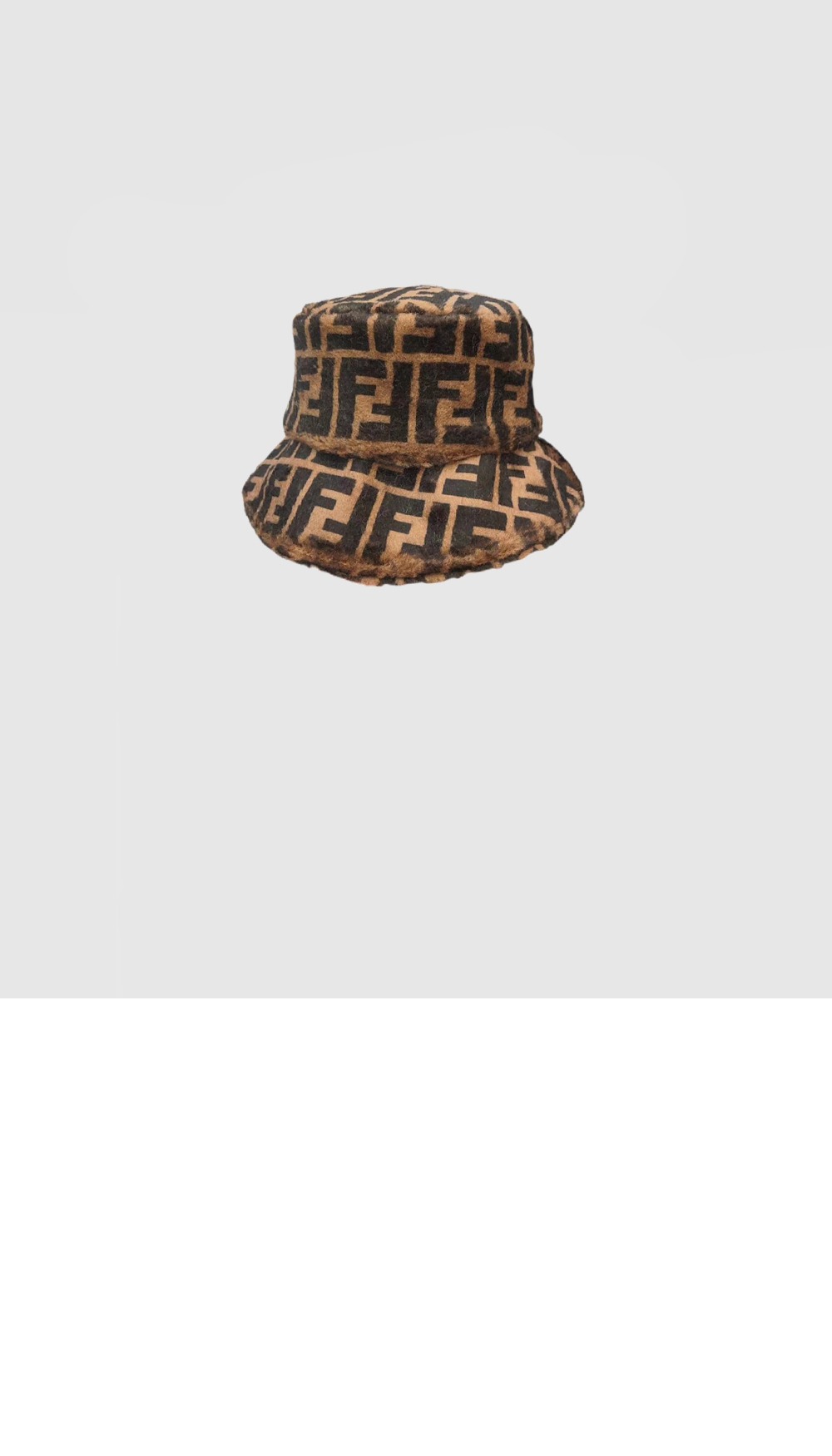 펜디 램스울 벙거지 FXQ412