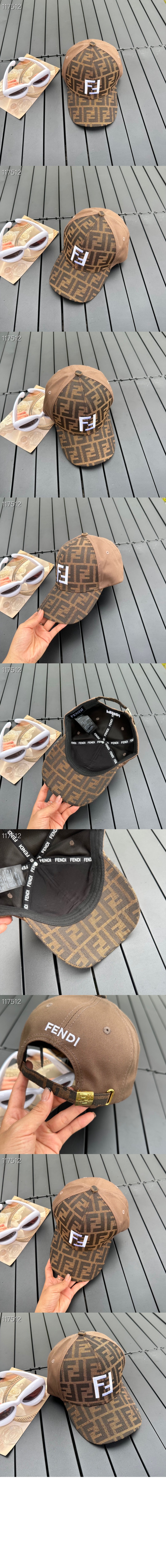 펜디 베이스볼 캡 FXQ418