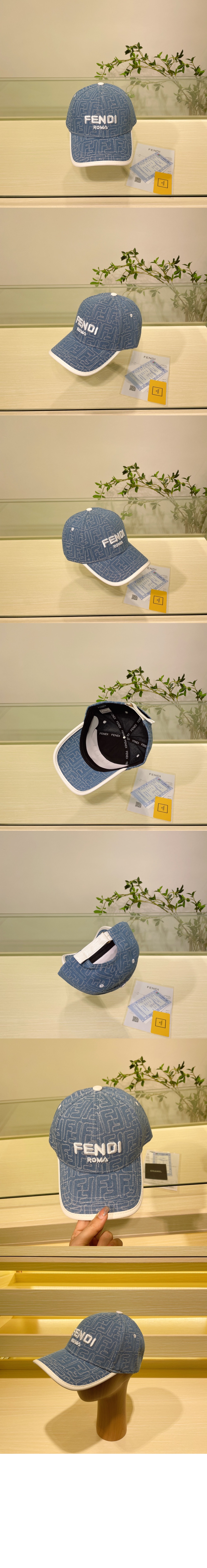 펜디 베이스볼 캡 FXQ375