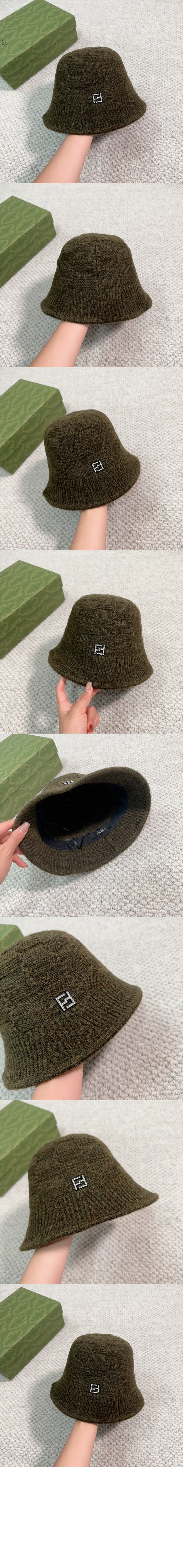 펜디 니트 벙거지 FXQ812