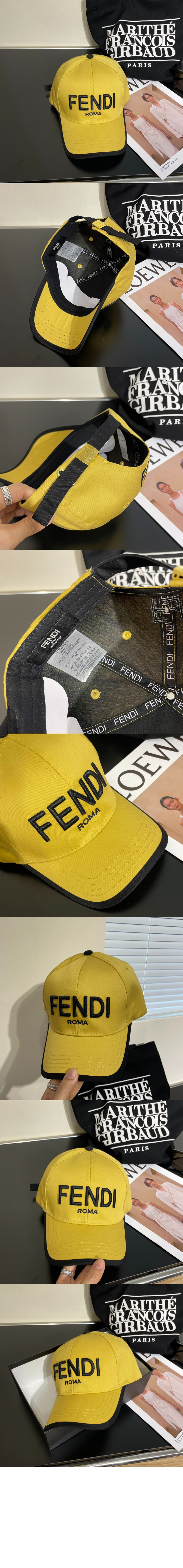 펜디 베이스볼 캡 FXQ633