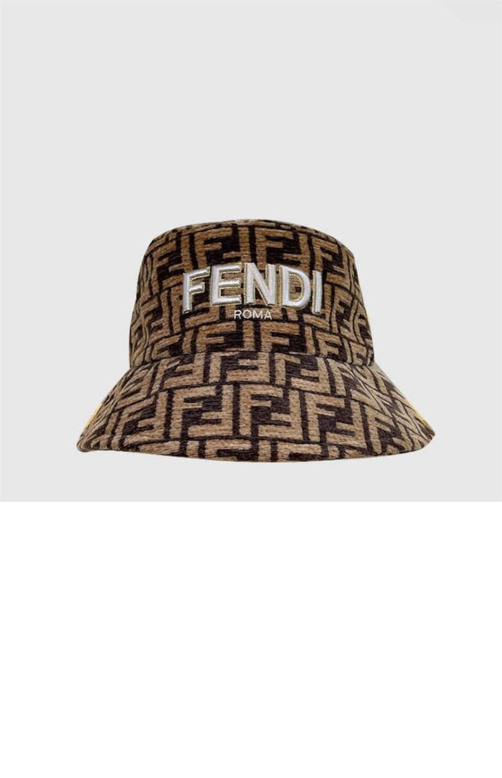 펜디 로고 자수 버킷햇 FXQ733