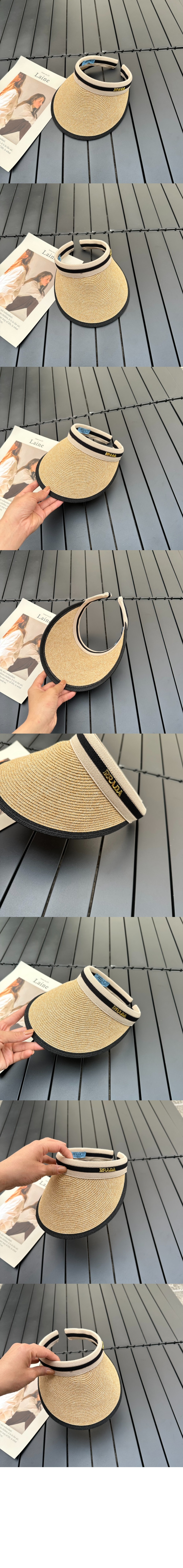 프라다 선캡 2HC199