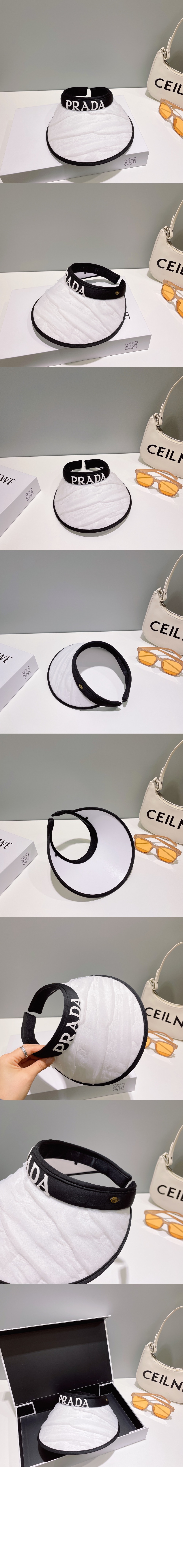 프라다 선캡 2HC844