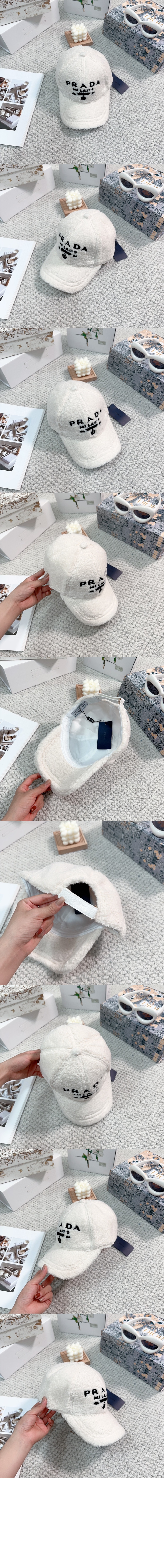 프라다 베이스볼 캡 1HC568