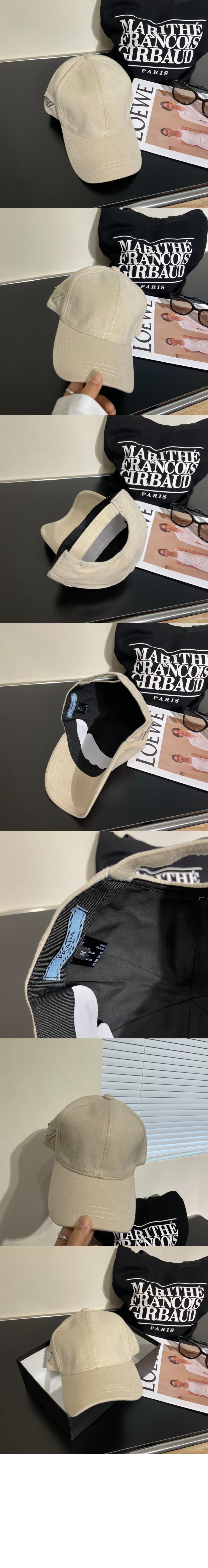 프라다 베이스볼 캡 2HC778