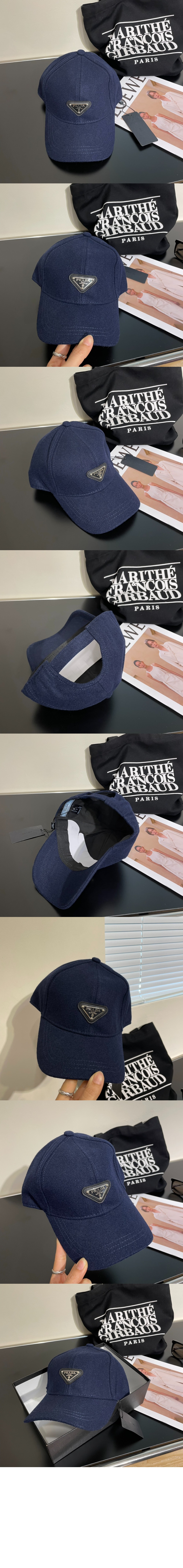 프라다 베이스볼 캡 2HC943