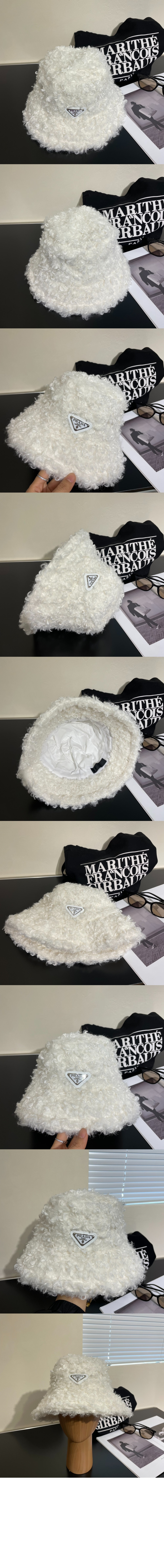 프라다 램스울 벙거지 1HC881