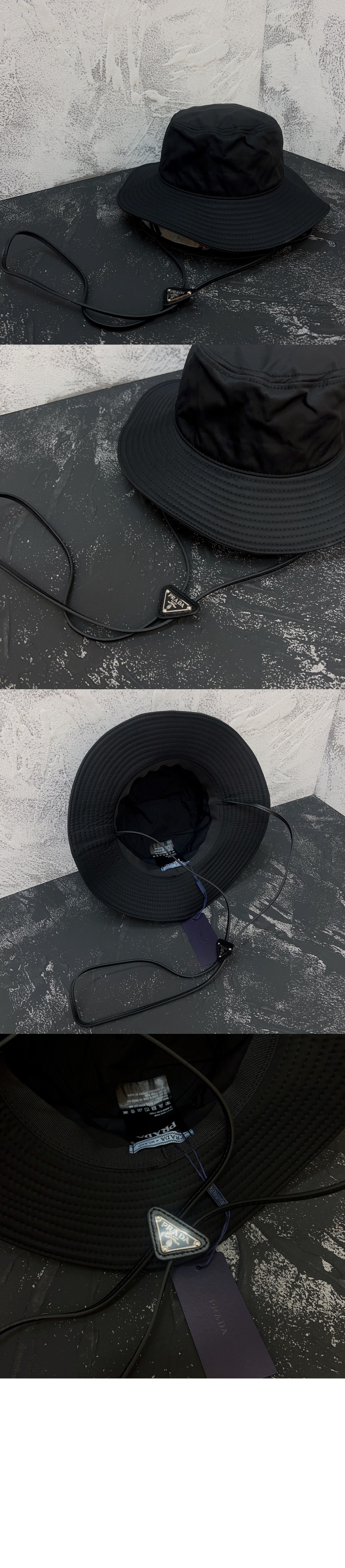 프라다 리나일론 햇 2HC250