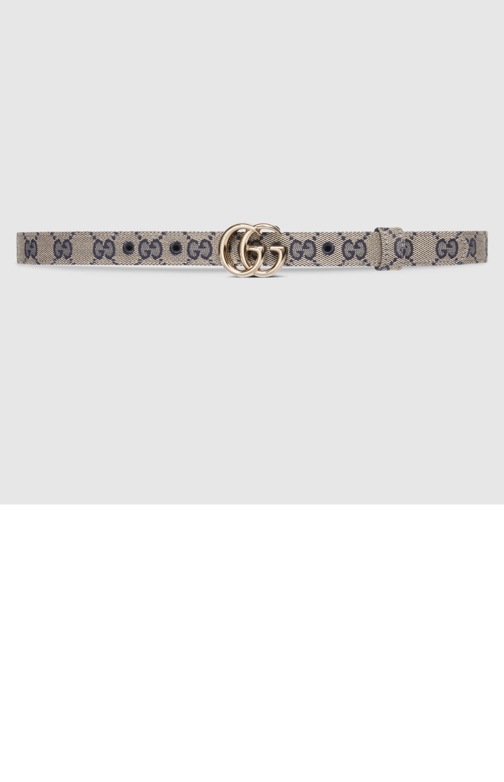 구찌 GG 마몽 씬 벨트 409417