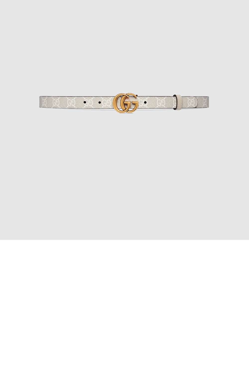 구찌 GG 마몽 리버서블 씬 벨트 659418